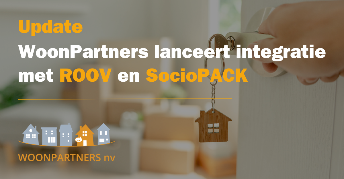 WoonPartners lanceert integratie met ROOV en SocioPACK 